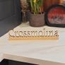 Custom text sign self standing Image 5