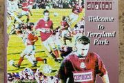 Very Rare 1995 Galway United v Bohemians - League of Ireland Premier Division Programme
