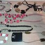 Collection of costume Jewellery bracelets necklace all sorts no broken pieces various brands Image 2