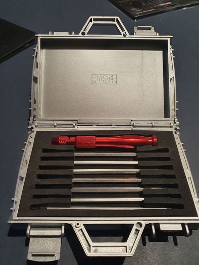 Iron Man 2 replica briefcase precision screwdriver set