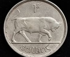 Ireland - 1937 - Shilling - Silver - KM.6 - [2329]