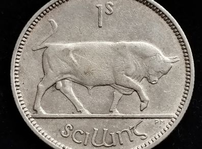 Ireland - 1937 - Shilling - Silver - KM.6 - [2329]