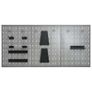 Wall-mounted Peg Boards 3 pcs 40x58 cm Steel Image 3