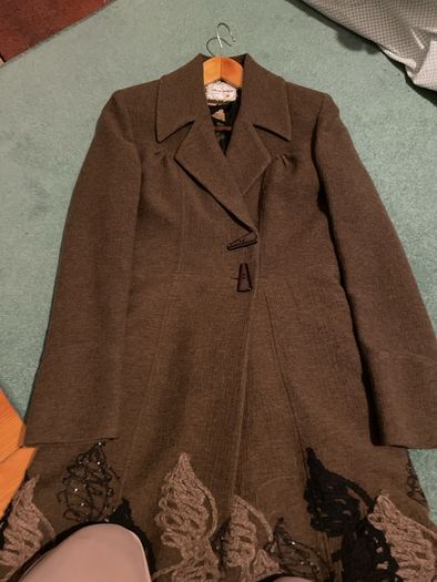 Aideen Bodkin Designed fitted wool ladies coat