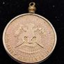 1964 Kennedy half dollar coin in a mounted pendant Image 3