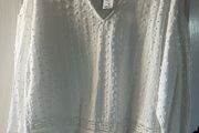 NEW Dunnes Blouse with lace detailing and Tags attached - Size Medium / Size 12