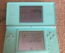 nintendo ds lite blue