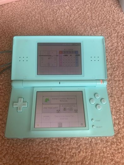 nintendo ds lite blue