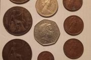 Vintage British Coin Lot - George V, George VI &amp; Early Elizabeth II
