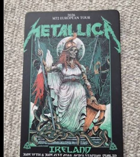 Looking for Metallica pop up card and night 1 card