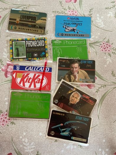 call cards, Irish, UK and some international many Mint