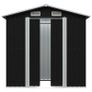 Garden Storage Shed Anthracite Steel Image 5
