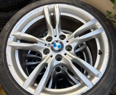 bmw alloys 3 good tyres