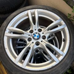 bmw alloys 3 good tyres