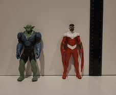 Action Figures- The Falcon and Green Goblin