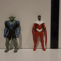 Action Figures- The Falcon and Green Goblin