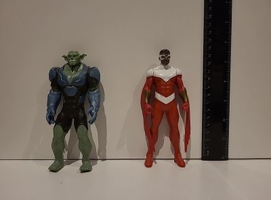 Action Figures- The Falcon and Green Goblin