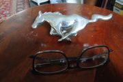 Vintage Ford Mustang Grill Emblem