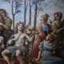 Stunning Antique picture after Rafael Parnassus Image 4