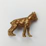 Solid brass dog figurine Image 3