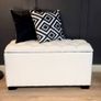 Elegance Boucle Ottoman with Storage 100x40cm Image 5