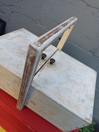 Vintage Wood Carrying Box