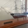 USS Constitution Model ship in case Image 4