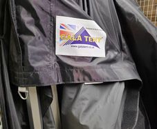 Gazebo + windbreakers