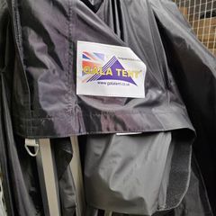 Gazebo + windbreakers
