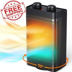 NEW SALE | Electric Heater,1500W Portable Fan Heater, 3 Modes, Energy Efficient