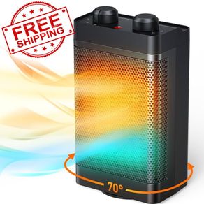 NEW SALE | Electric Heater,1500W Portable Fan Heater, 3 Modes, Energy Efficient