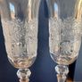 Bohemia Czech Cut Crystal 12 Wine Glasses Image 4