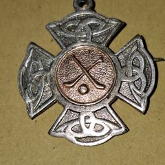 Beautiful Old Irish Dublin Sterling Hurling Silver Hallmarked Medal also maker's mark J.T, Postage Available or Collection, Lots more Coins, Notes, Antiques and Collectables