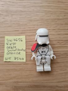 lego sw0656 first order snowtrooper officer, set star wars 75100