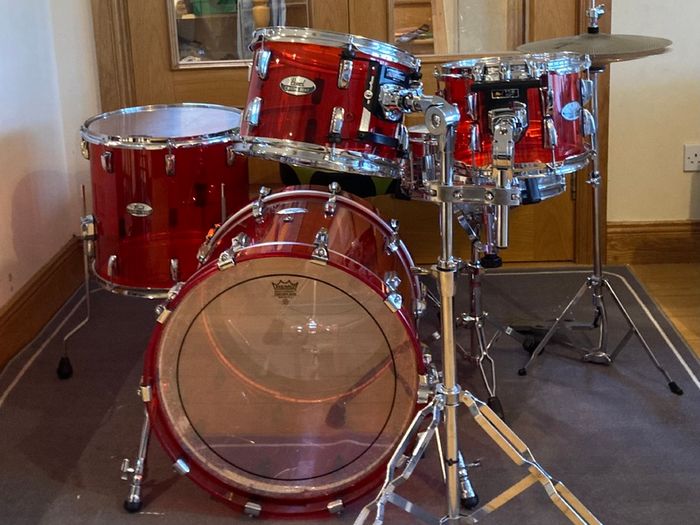 PRICE DROP Used Pearl Crystal Beat RUBY Kit