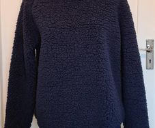 Navy M&S Fleece Top Size 10