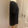 HallHuber size 14 black silk/viscose top Image 2