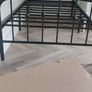 Single bed - black metal frame Image 2