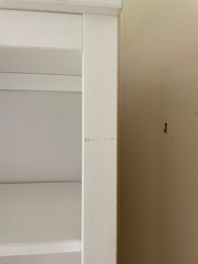 Lovely white bookcase