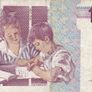 ITALY 1000 LIRE 1990 Banknote M. Montessori Image 2