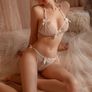 Sexy lace lingerie set  red,black,white Image 8
