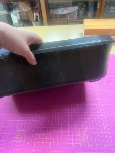 Free cat litter tray.