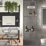 Bathroom Mirror with LED Lights, 500x700 MM Illuminated Bathroom Mirror Image 3