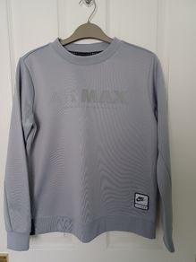 Boys Nike Air Max Poly Crew Sweatshirt Age 11/13