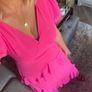 Neon Pink Dress Image 5
