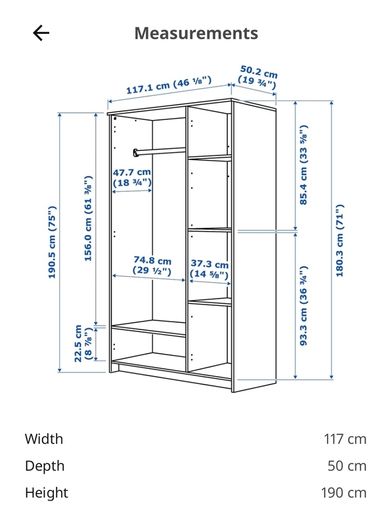 Brimnes Wardrobe