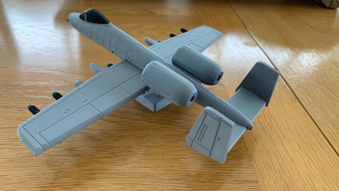 A-10 Warthog 3D Printed (Free Postage)