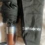 Samsonite umbrella WOOD CLASSIC auto open close wind protection brand new Image 4
