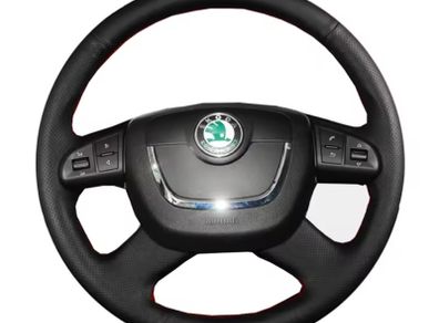 Skoda superb steering wheel cover