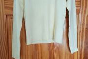 V-neck women's jumper lemon